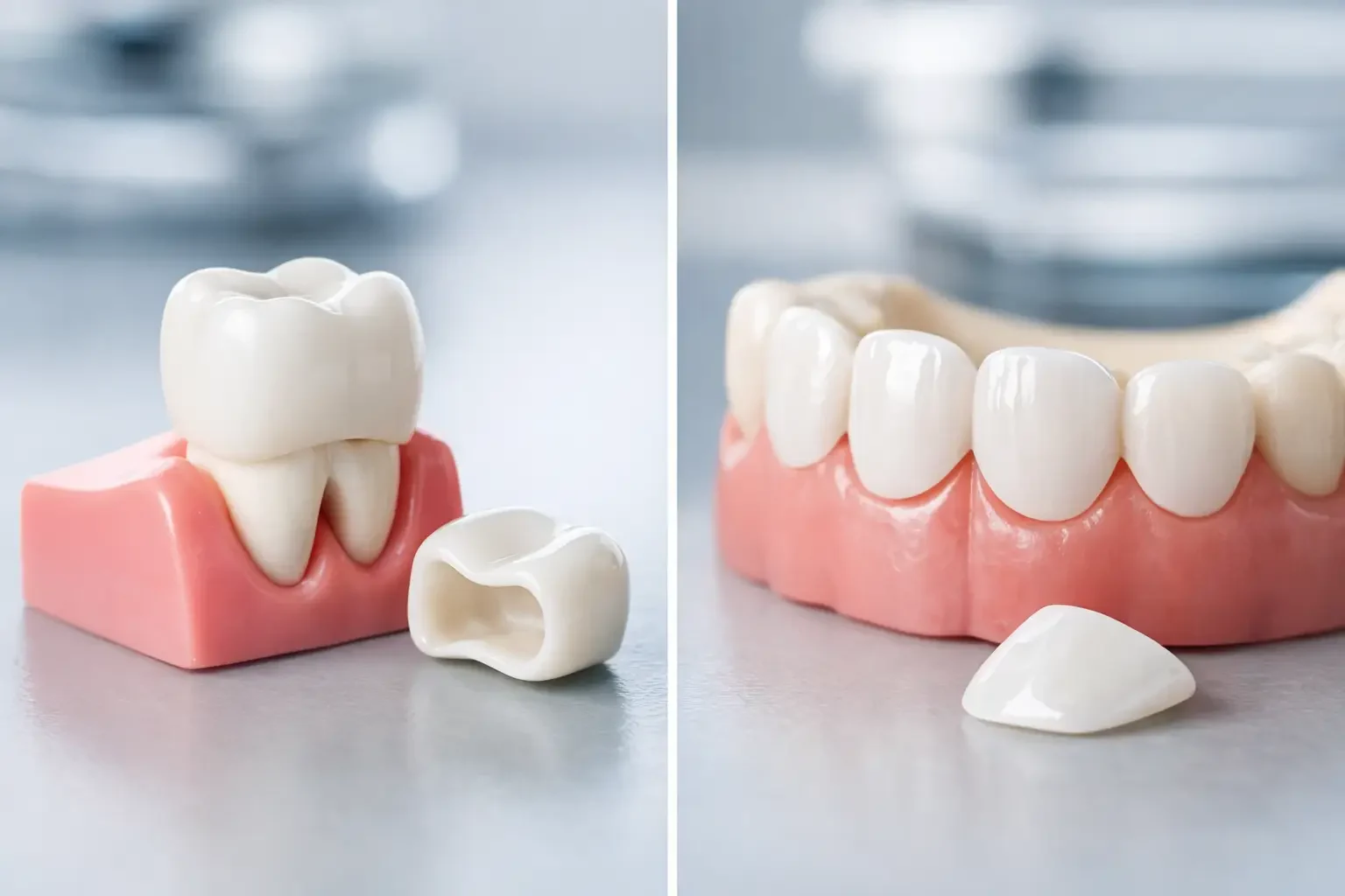 Coronas o carillas dentales: ¿cuál es la opción adecuada?