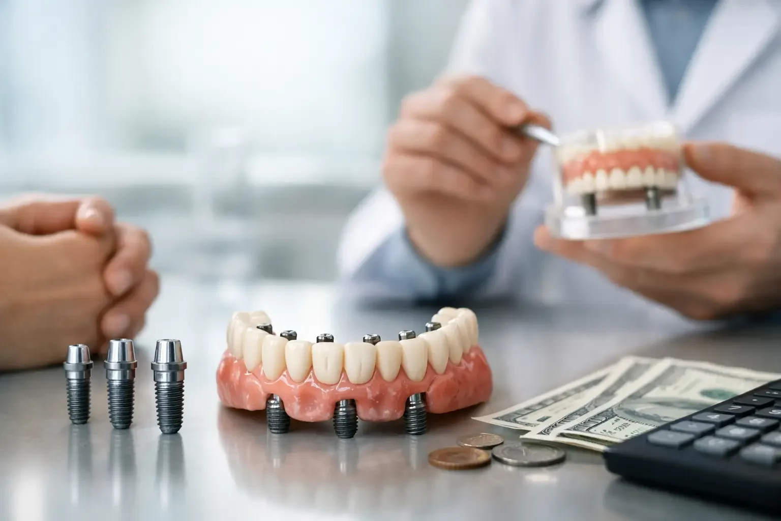 Guía del costo de implantes para toda la arcada superior