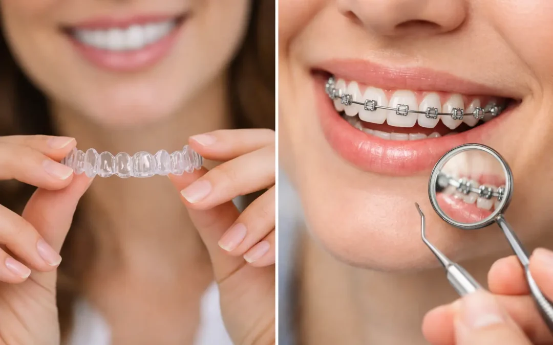 Invisalign vs Braces for Adults