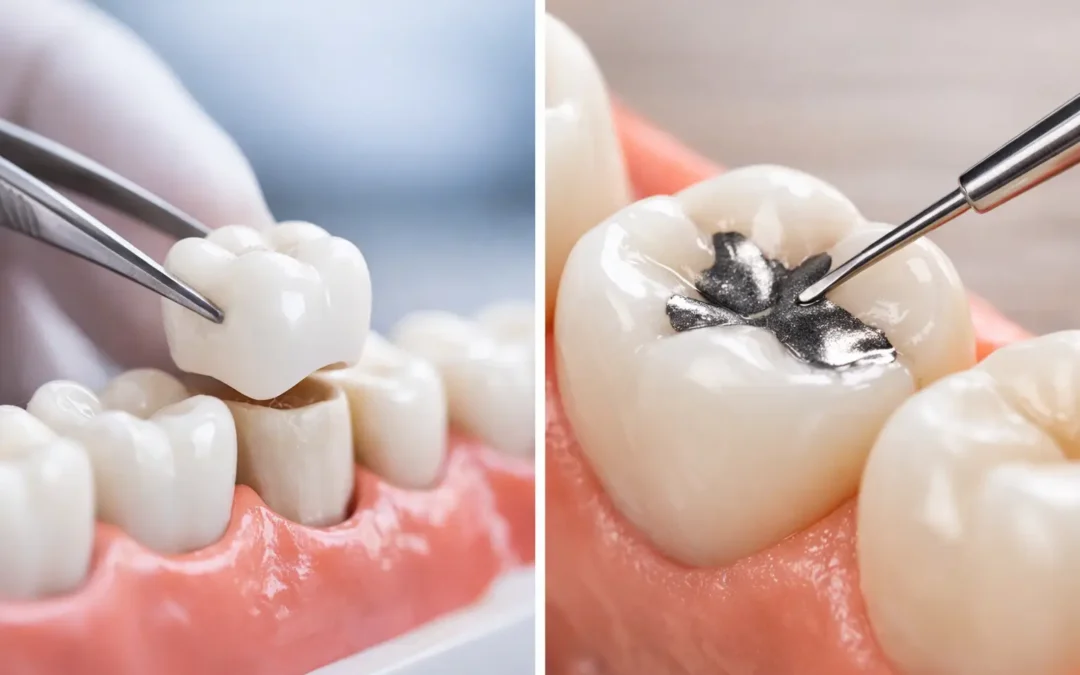Dental Crown vs Filling Differences